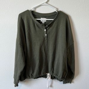 American Eagle Henley sweater